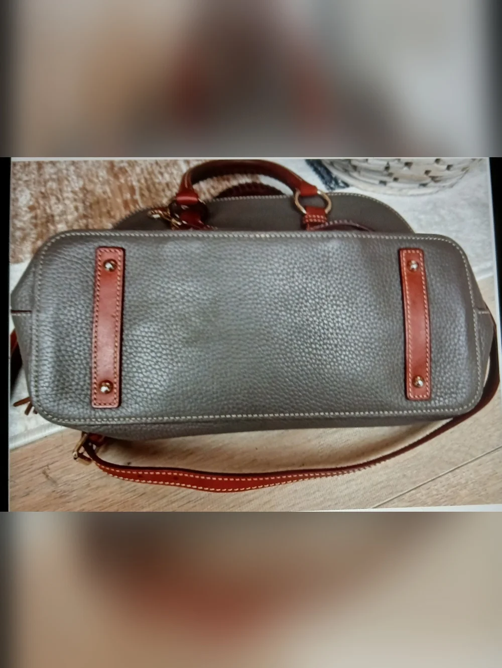 Dooney & Bourke structured satchel